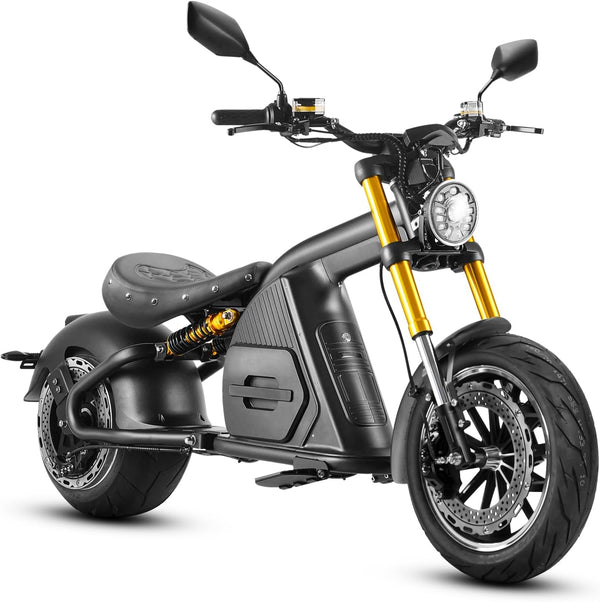 4000W M8S Electric Motorcycle for Adults,50 MPH 72V 35Ah Lithium Battery 70 Miles Long Range, Full Suspension Dual Hydraulic Brakes,Ip6 Color LCD